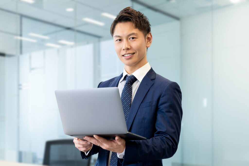 転職に成功した36歳のビジネスマン