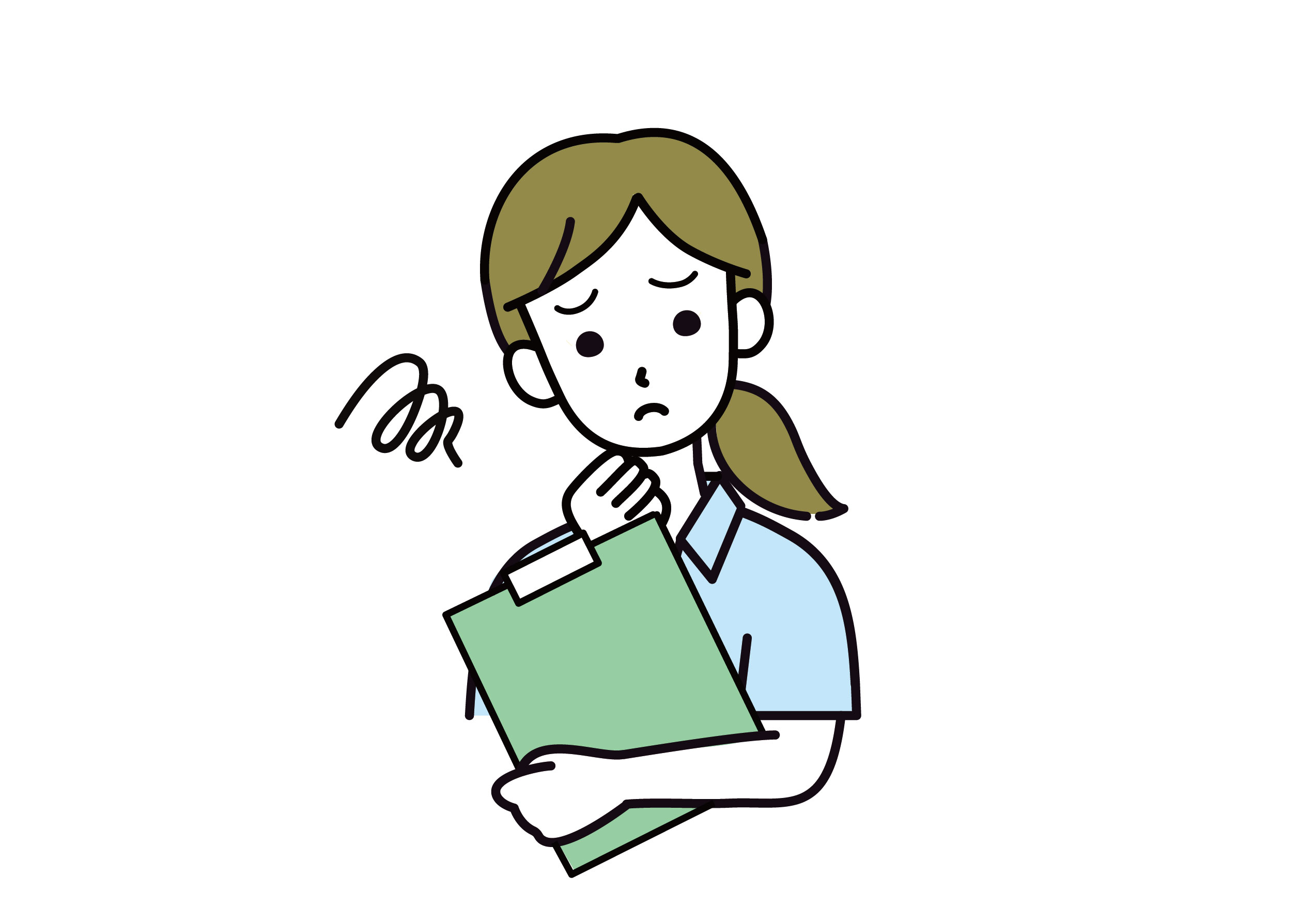 転職したい介護職の女性
