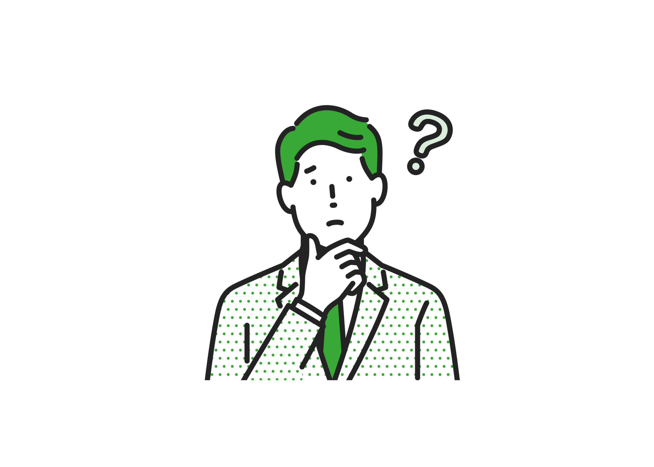 スカウト転職を検討しているビジネスマン