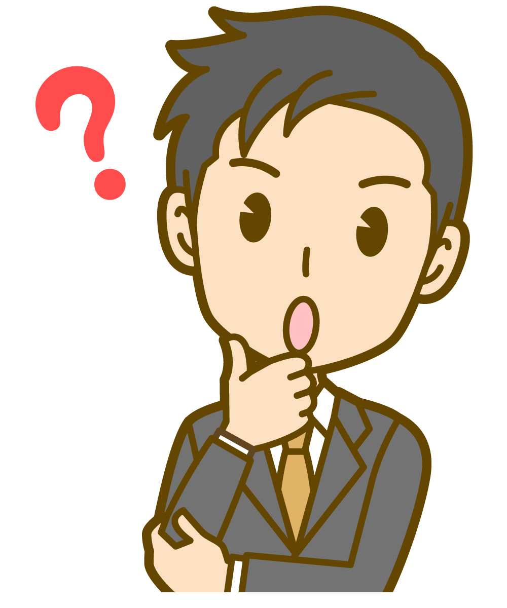 転職したいビジネスマンをイメージしたイラスト画像